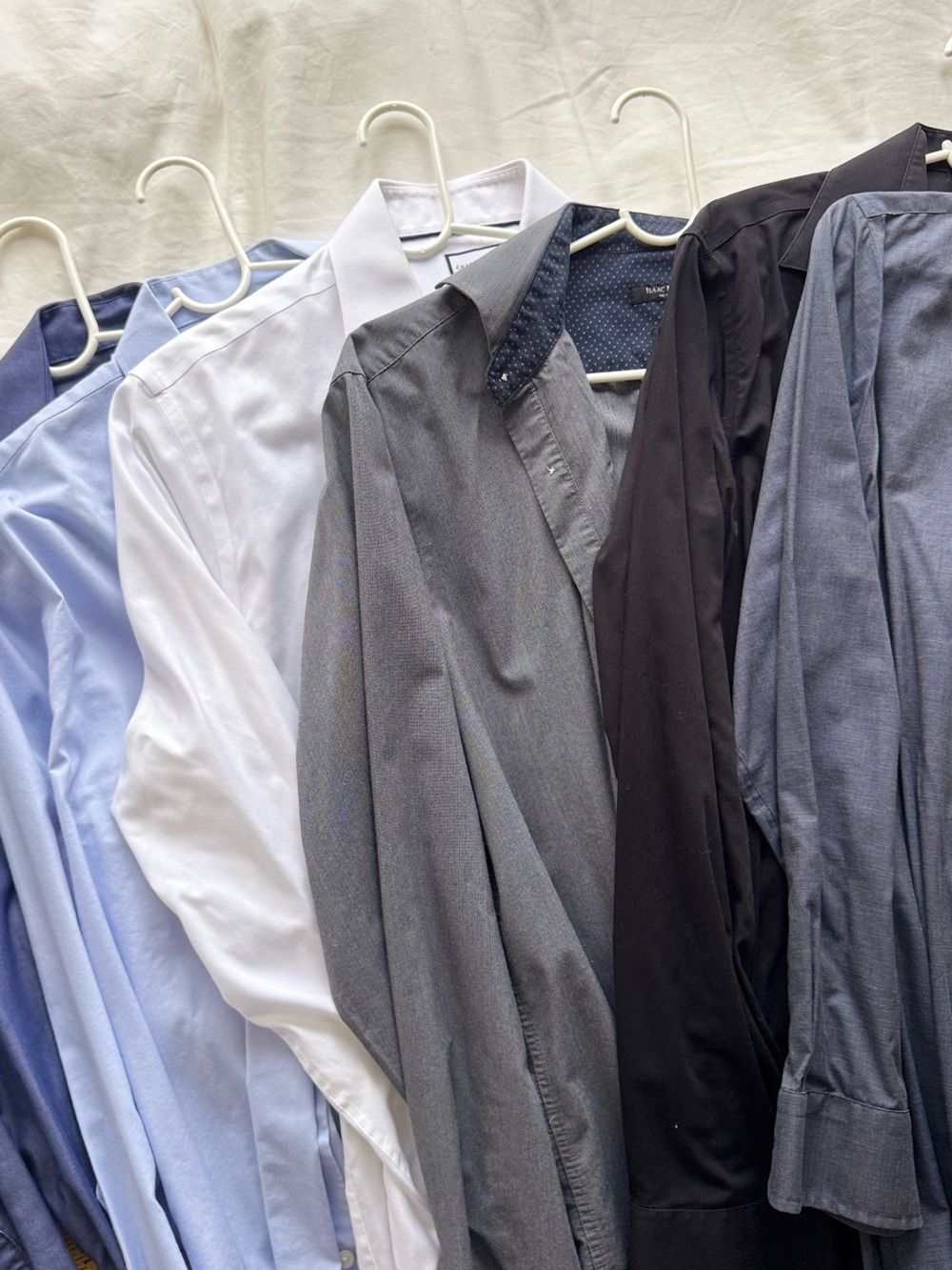 Michael Kors  lot of Men's Dress Shirt - Gray & Blue Tones